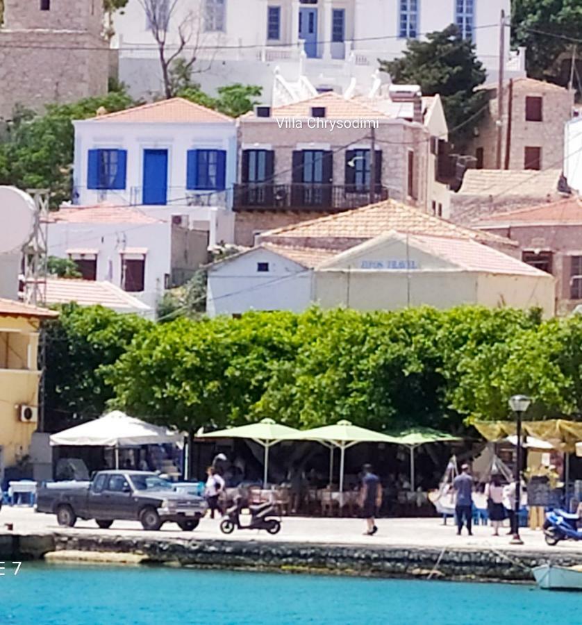 Villa Chrysodimi Chalki Town Luaran gambar